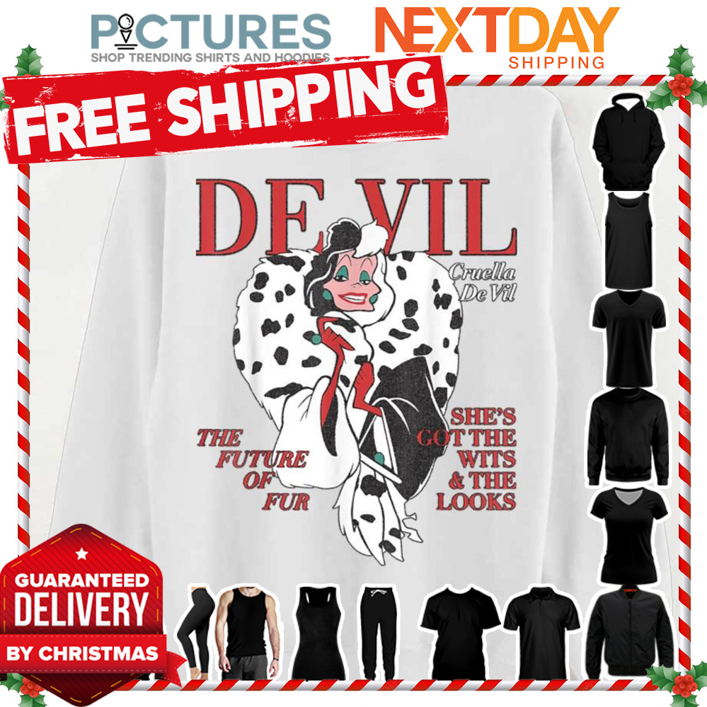 Vintage Cruella De Vil 101 Dalmatians Cartoon shirt