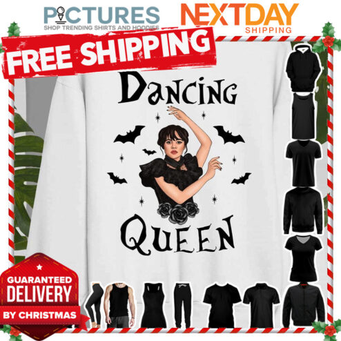 Dancing Queen Wednesday Addams Bat shirt