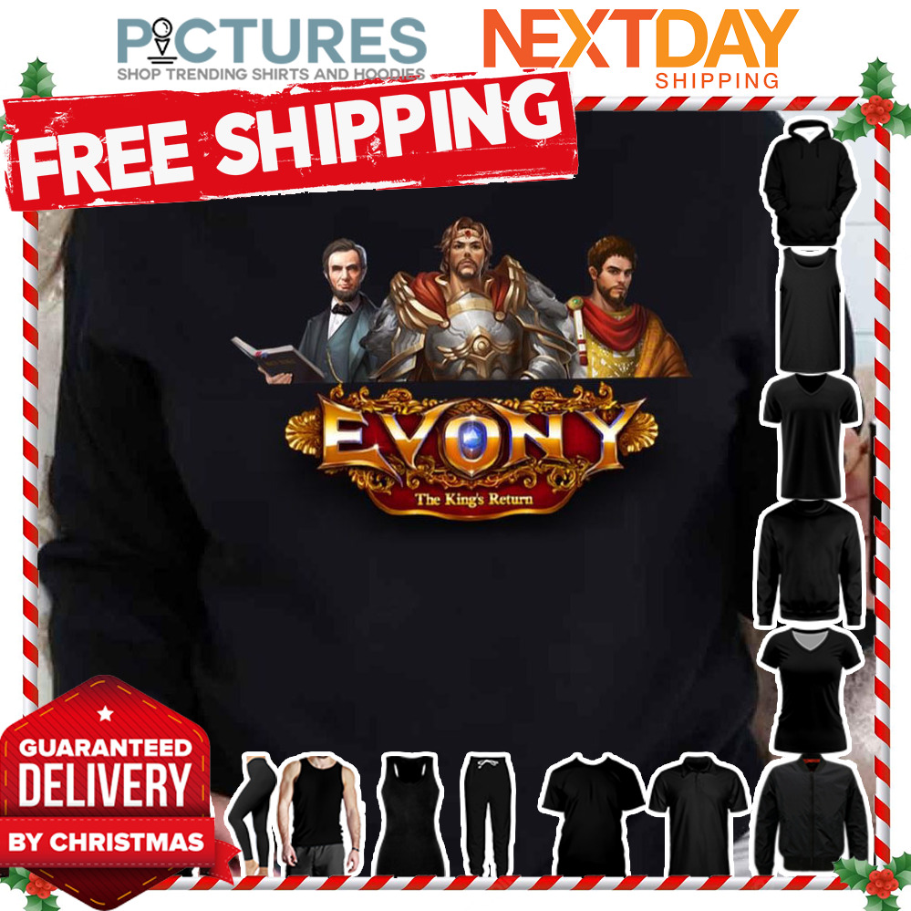 Evony Kings Return Characters shirt