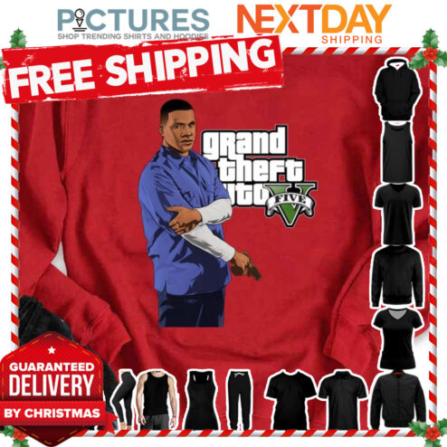 Franklin Clinton San Andreas Grand Theft Auto Gta shirt