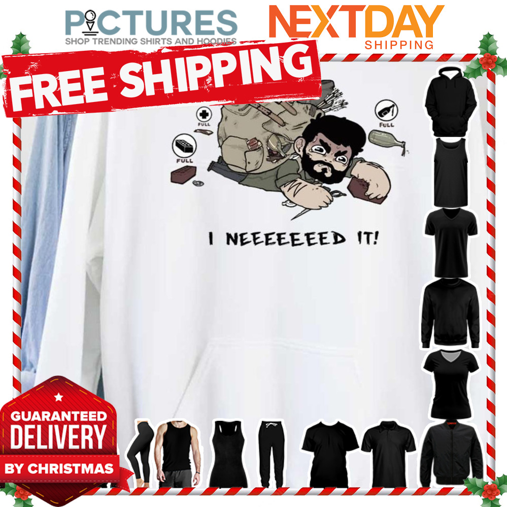 Joel I Neeeeed It Chibi The Last Of US shirt