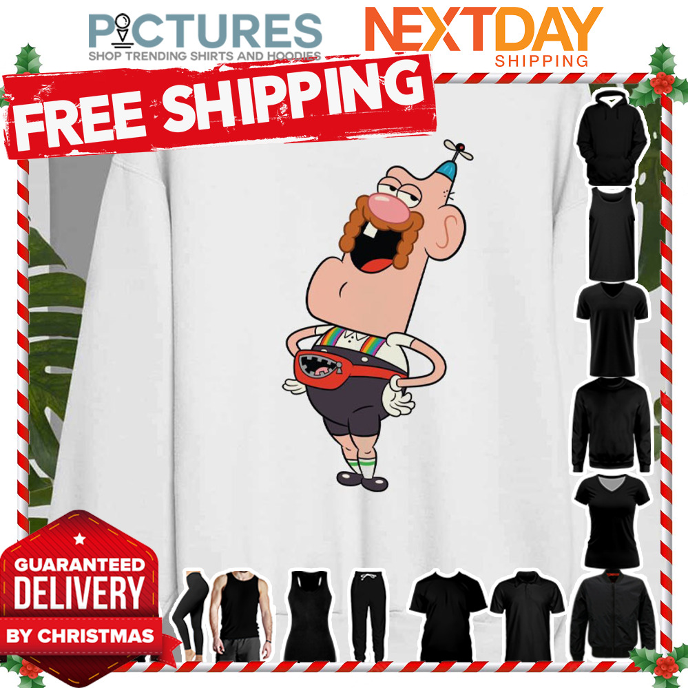 Little Helicopter Hat Uncle Grandpa shirt