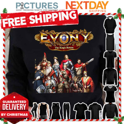 Logo Design Evony The King’s Return shirt