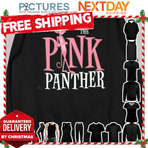 Logo Design Pink Panther Retro Cartoon shirt