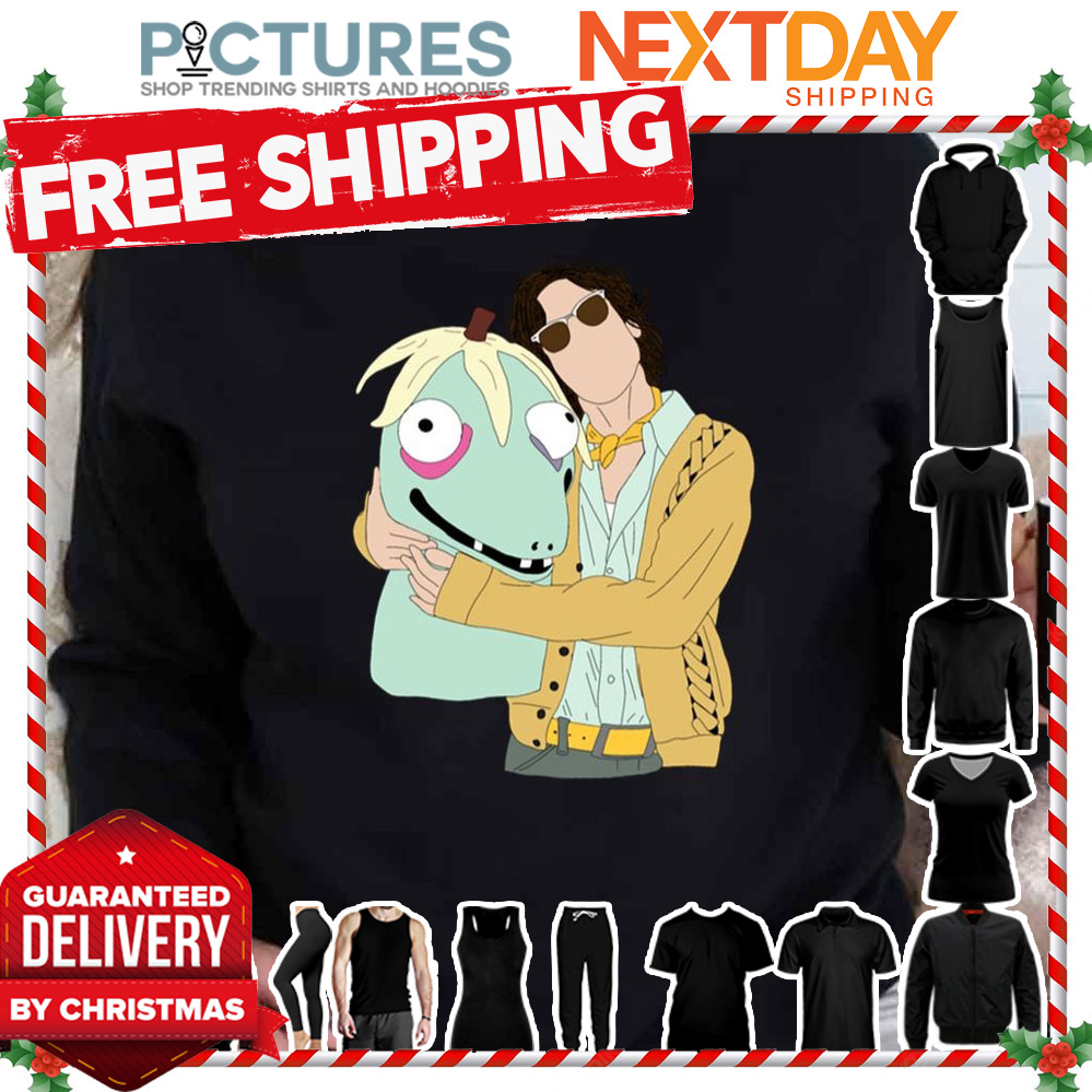Matthew Gray Gubler With Rumple Buttercup shirt