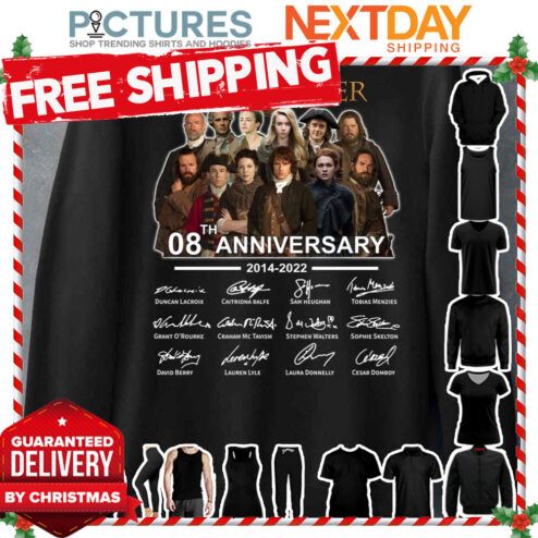 Outlander 5th Anniversary Family Christmas Costume Set Christmas Gift shirt