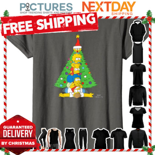 The Simpsons Family tree Christmas shirt