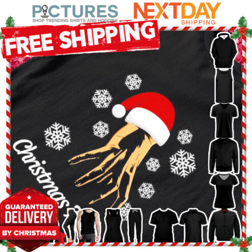 Wednesday Thing hand snowflakes Christmas shirt