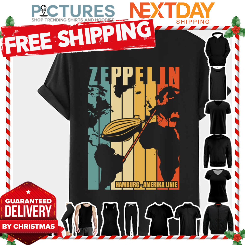 Hamburg America Line Led Zeppelin Vintage shirt
