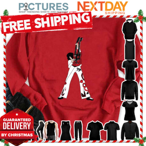 Hard Rock Guitar 70s Jimmy Page shirt
