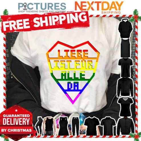 Liebe Ist Fur Alle Da Rammstein LGBT shirt