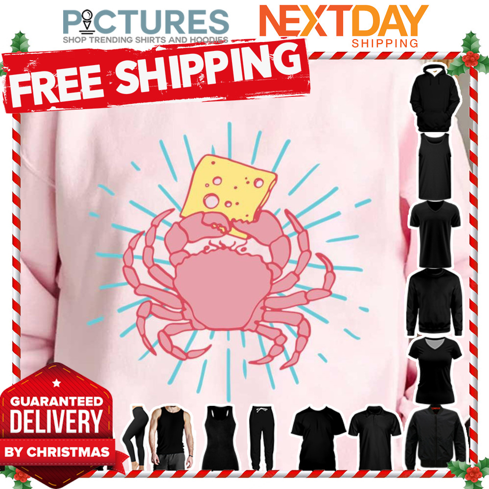 Cheese Crab In Pink shirt