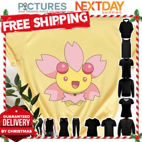 Cherrim Cherimu Grass Type Pokémon shirt