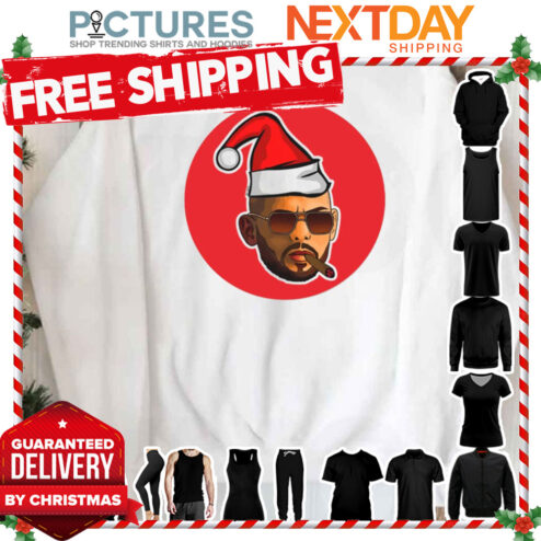 Top G Wearing Santa Hat Andrew Tate Christmas shirt