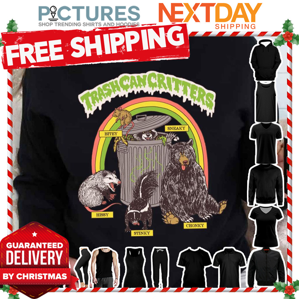 Trash Can Critters shirt