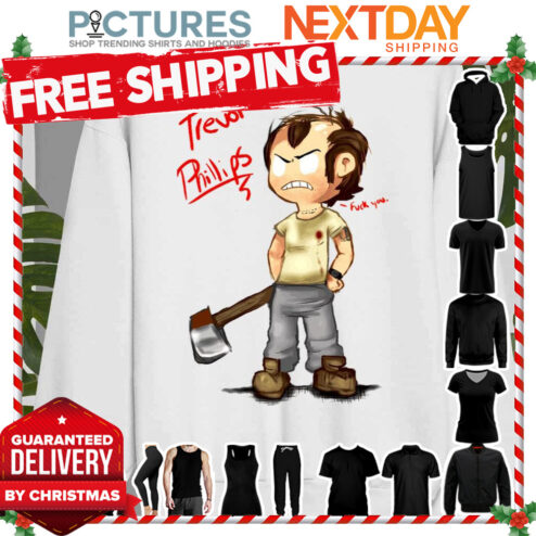 Trevor Axe Chibi Design Grand Theft Auto GTA shirt