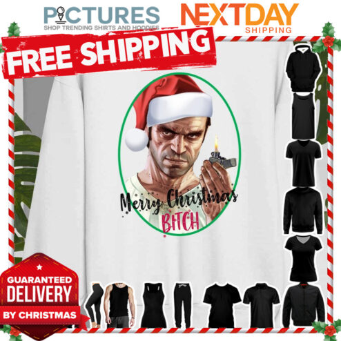 Trevor Philips Christmas Design Grand Theft Auto GTA shirt