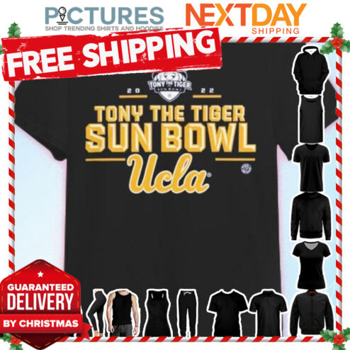 UCLA 2022 Tony The Tiger Sun Bowl shirt
