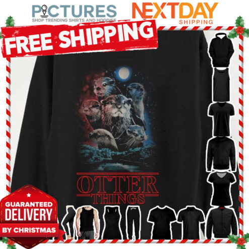 Otter Things Moon Funny Otters Sea Loves shirt