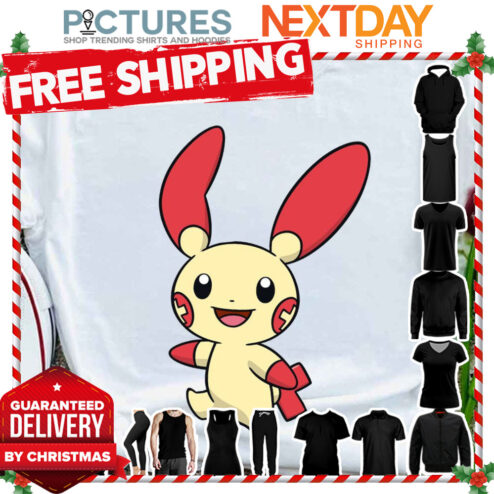 Plusle Purasuru Electric Type Pokémon shirt