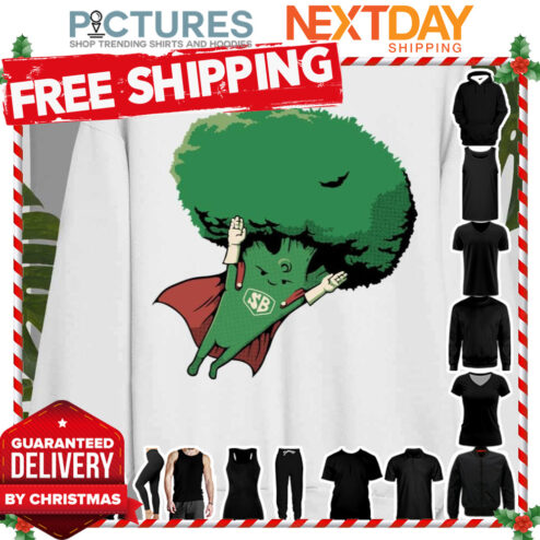Super Broccoli Vegan Hero By Tobe Fonseca shirt