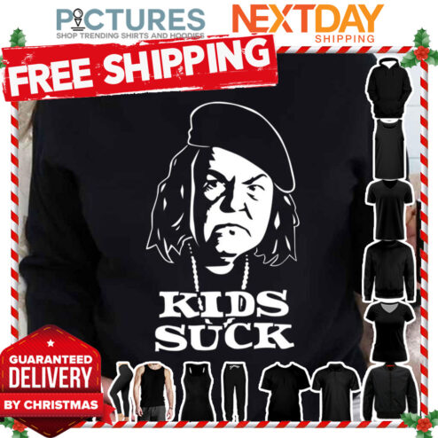 The Goonies Mama Fratelli Kids Suck White shirt