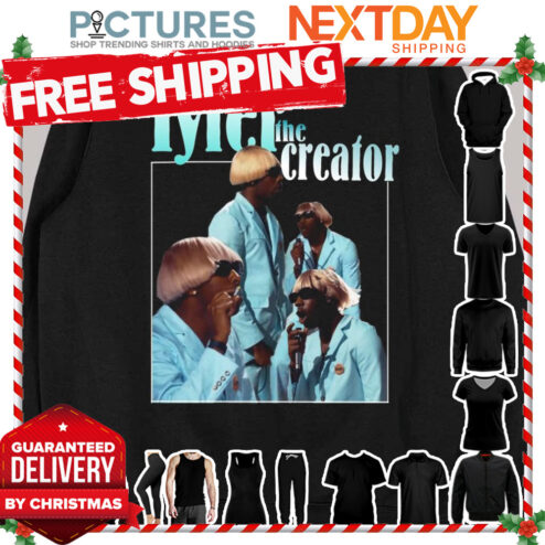 Tyler Light Blue Design Tyler The Creator Rap shirt