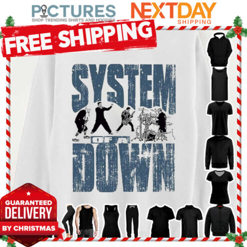 Vintage Design System Of A Down Distressed shirt