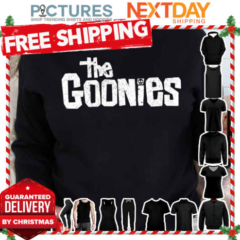 White Art The Goonies Worn Logo shirt