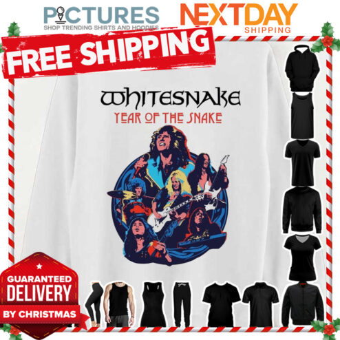 Year Of The Snakes Whitesnake shirt