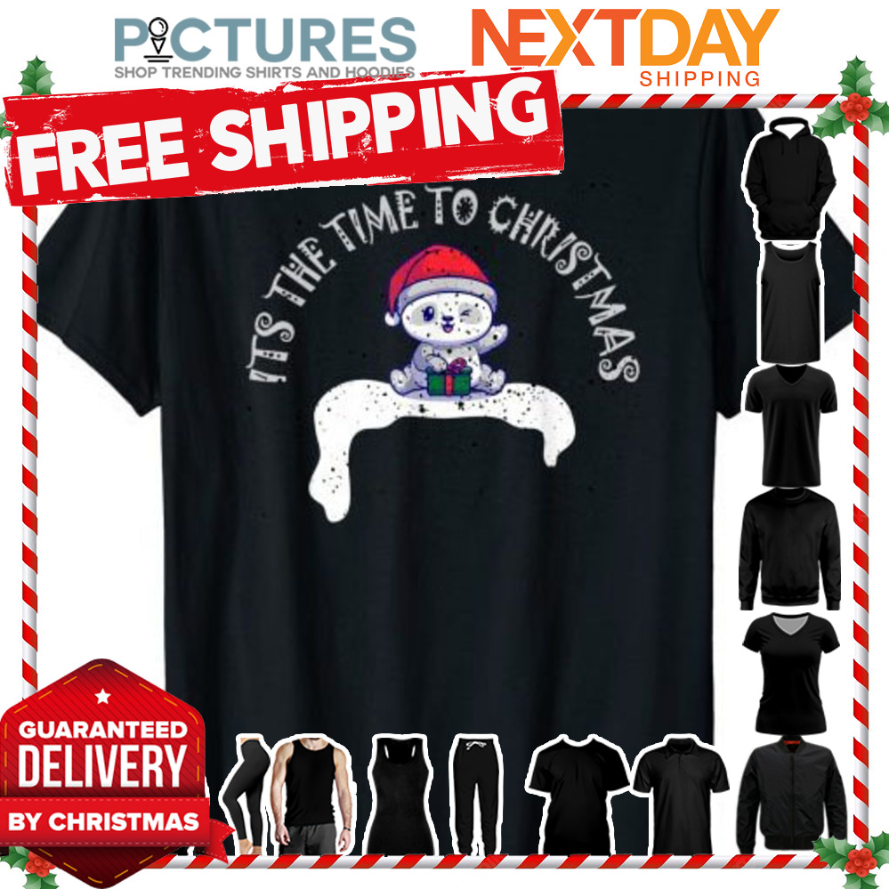 Its The Time To Christmas Panda Lovers shirt