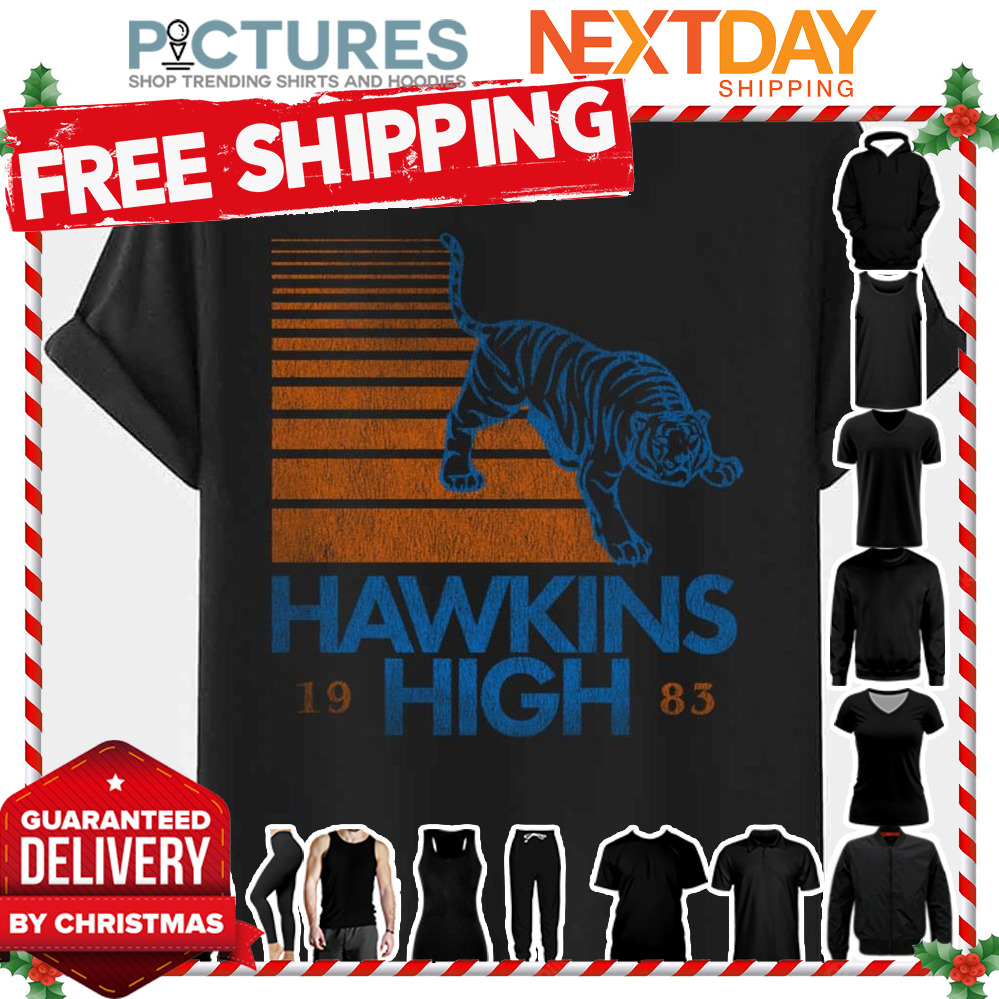The Tiger Hawkins High Stranger Things shirt