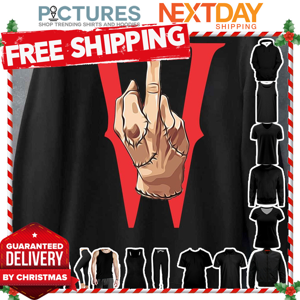 W Thing Middle Finger Wednesday Addams Netflix shirt