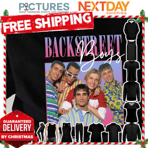 90s Vintage Backstreet Boys Boy Band Throwback Homage shirt