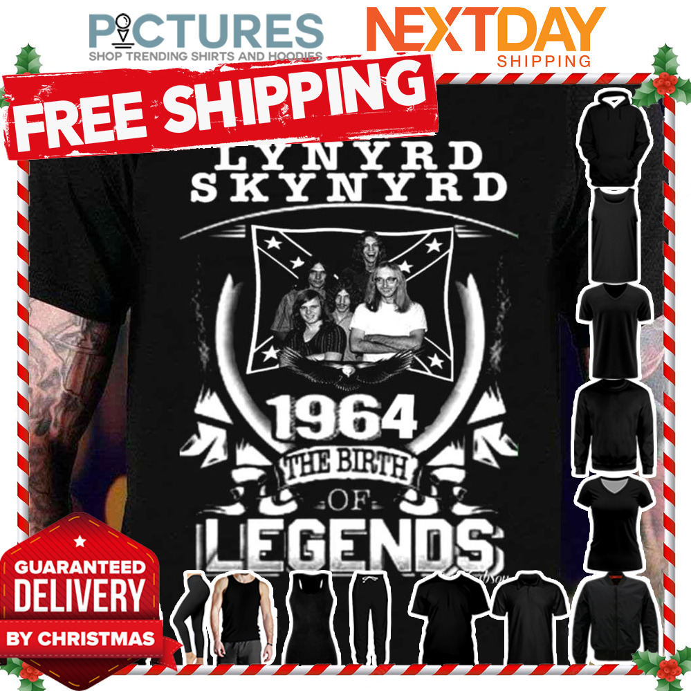 1964 The Birth Legend Lynyrd Skynyrd Vintage shirt