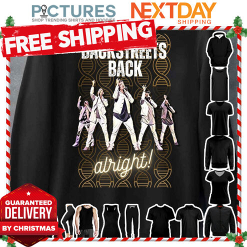 Alright Bsb Backstreets Back Dna Art shirt