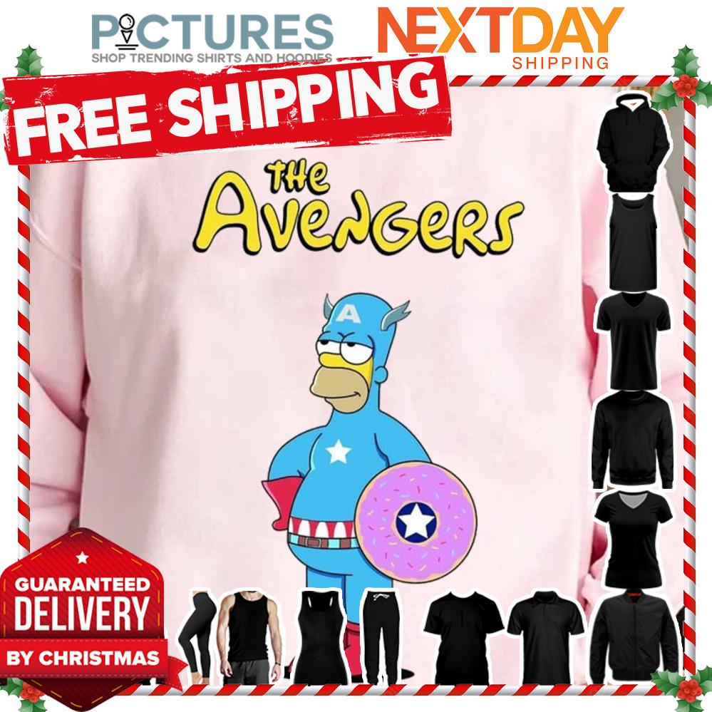 Avengers Captain Homer America The Simpsons shirt