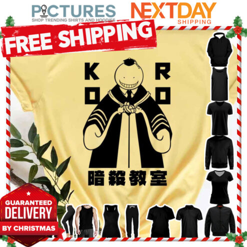 Black Art Assassination Classroom Koro Sensei shirt