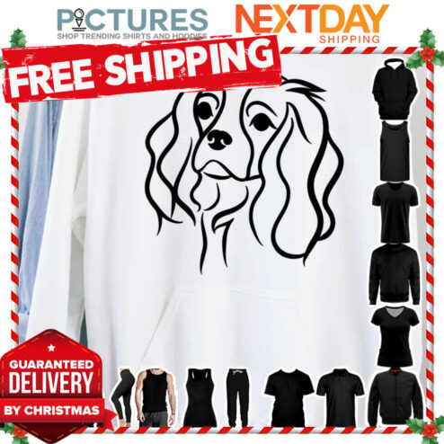 Cavalier King Charles Spaniel Head shirt