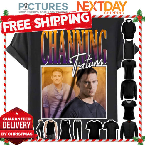 Channing Tatum College Design Portrait shirt