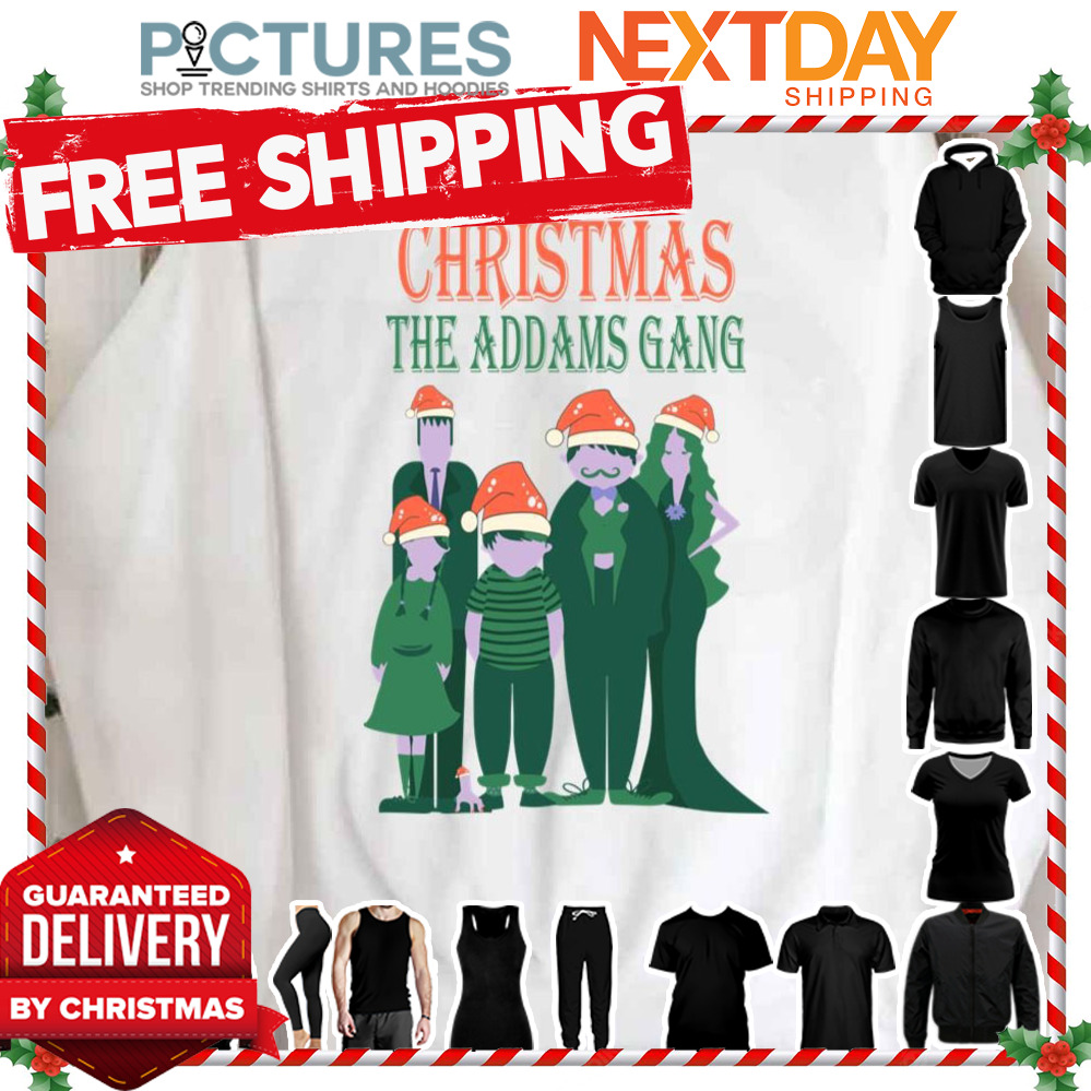Christmas The Addams Gang The Addams Family shirt