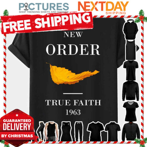 New Order True Faith 1963 shirt