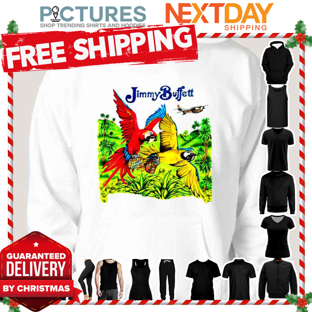 Parrot Fly Jimmy Buffett shirt