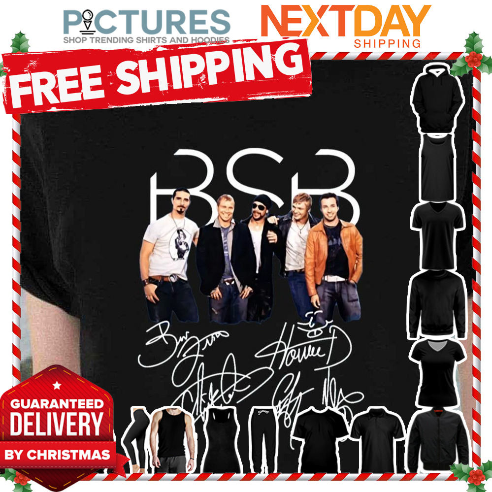 FREE shipping Signature Backstreet Boys 90s Boyband shirt, Unisex tee