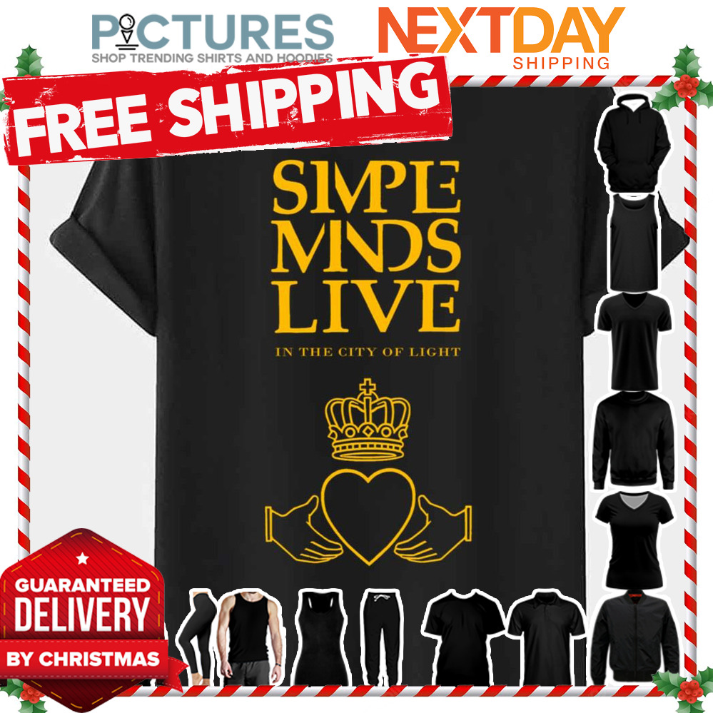 Simple Minds Live In The City Of Light shirt