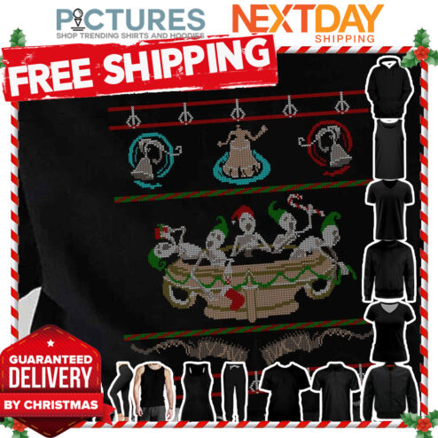 A Bloodborne Holiday Ugly Christmas shirt