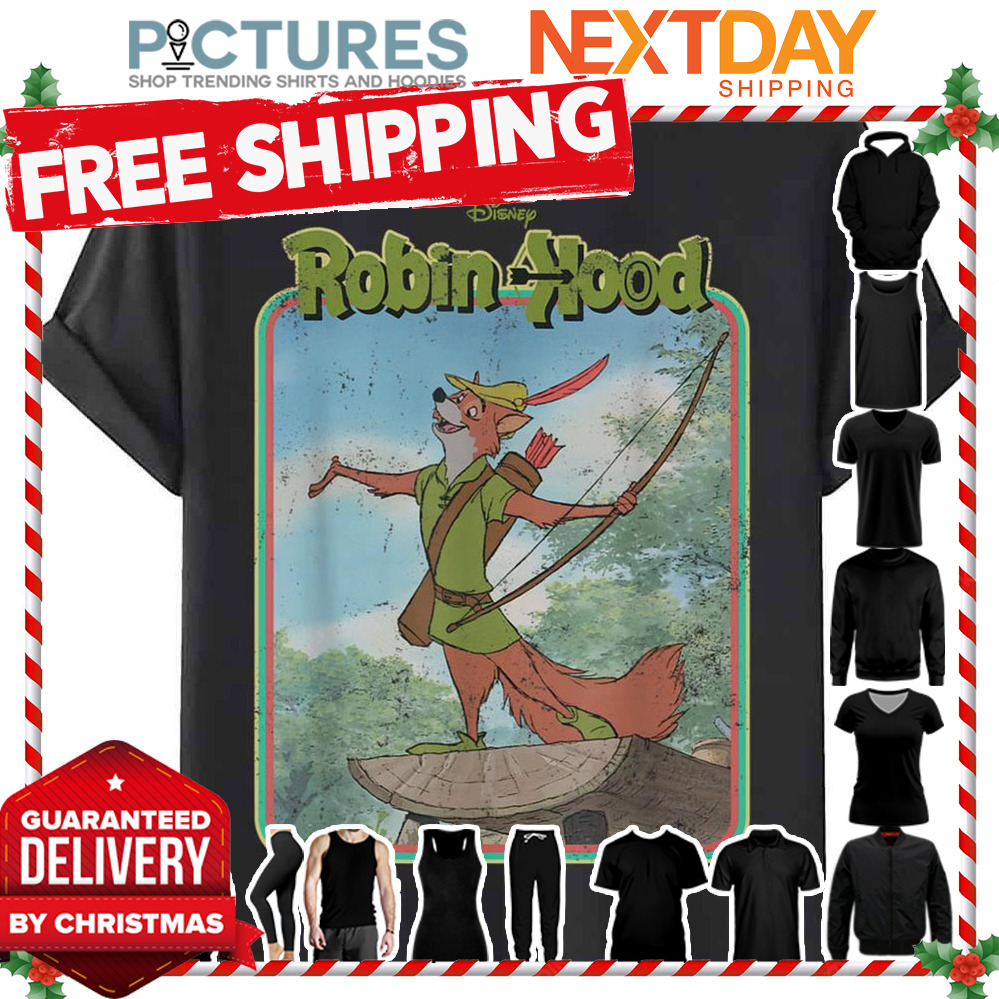 Animal Fox Robin Hood Vintage Cartoon shirt