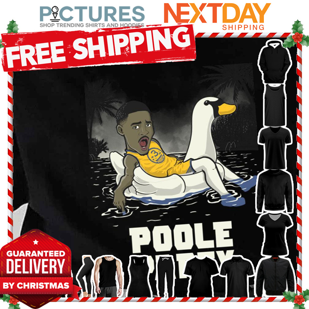 Animated Chibi Jordan Poole Party Golden State Warriors shirt