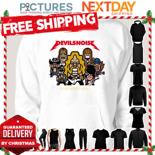 Penilsnoise Old School Heavy Metal And Hard Rock shirt