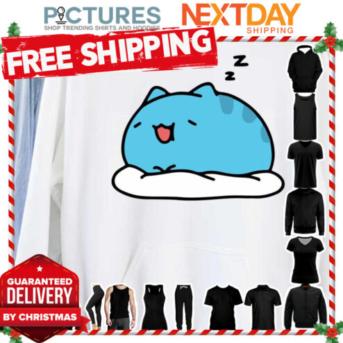 Cute Face Sleeping Cat Bugcat Capoo shirt